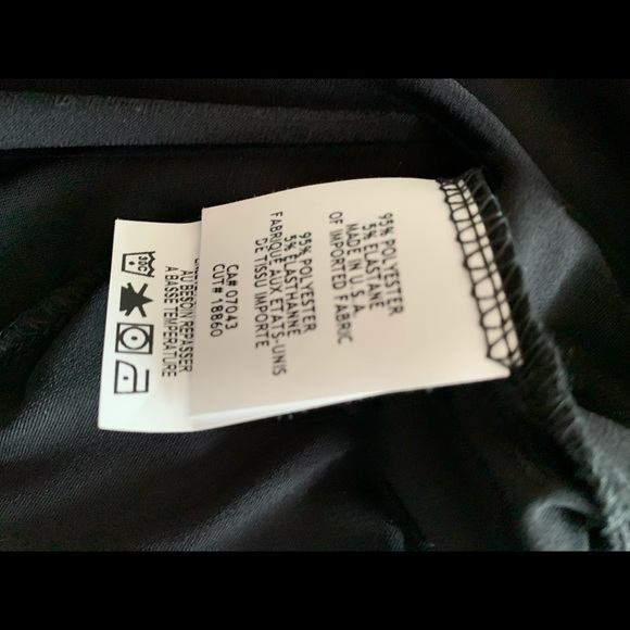 Tiana B Black Evening Dress with pearl collar. - Picture 2 of 4